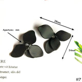 Matte Texture Multi-Color DIY Earrings Set