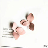 Matte Texture Multi-Color DIY Earrings Set