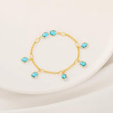 10pcs/lot Copper Metal Glass Jewelry Accessories