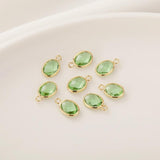 10pcs/lot Copper Metal Glass Jewelry Accessories