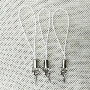 50pcs Lariat Lanyard Cell Case ID Holder Bag Doll Charms String DIY