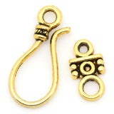 Vintage Toggle Clasps Golden Metal Charms DIY Bracelets Jewelry Findings