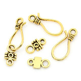 Vintage Toggle Clasps Golden Metal Charms DIY Bracelets Jewelry Findings