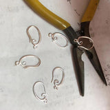 925 Sterling Silver Jewelry Making DIY Earrings Hooks