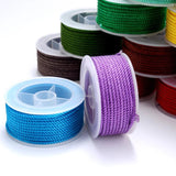 Colorful Twisted Rope Milan Cord Beading Threads