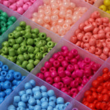 Glass Seed Beads Box Set Jewelry Making Bracelet DIY Kit with Case