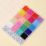 Glass Seed Beads Box Set Jewelry Making Bracelet DIY Kit with Case
