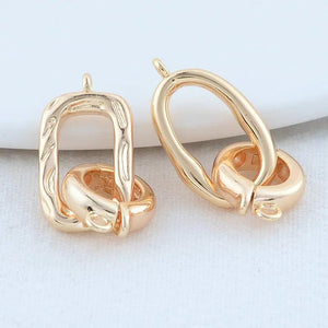 14K Brass Bracelets Connect Clasps High DIY Jewelry Findings Accessories