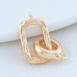 14K Brass Bracelets Connect Clasps High DIY Jewelry Findings Accessories