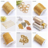 Irregular Geometric Necklace Pendants Micro Mosaic Crystal Zircon Earring Charms