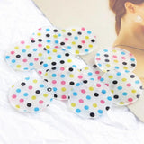 Resin Fairy Wave Dot Eardrop Diy Earrings Jewelry 4pcs
