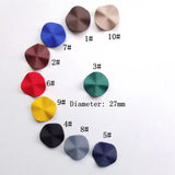 Rubber Paint Matte Wave Earrings Pendant