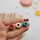 8x14mm Turquoise Macroporous Beads for Jewelry Making