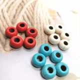 8x14mm Turquoise Macroporous Beads for Jewelry Making