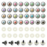 10 Pairs Glass Safety Human Eyes Buttons For Doll Making
