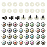 10 Pairs Glass Safety Human Eyes Buttons For Doll Making