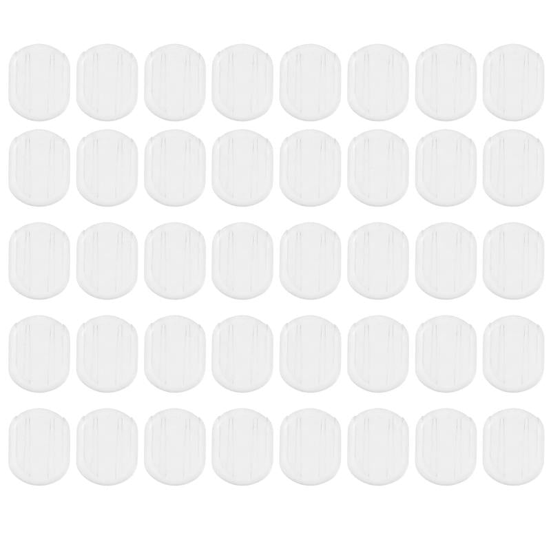 Earring Pads Clear Clips Backs Rubber Stopper Cushion Ear