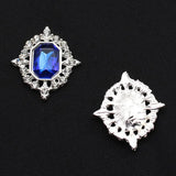 10Pcs Diamond Rhinestone Acrylic Wedding Hair Dec