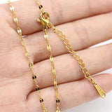 4PCS Stainless Steel Lip Chains For DIY Bracelet
