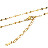 4PCS Stainless Steel Lip Chains For DIY Bracelet