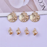 10pcs Husky Teddy Golden Retriever Dog Enamel Charms for Earrings Bracelet