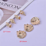 10pcs Husky Teddy Golden Retriever Dog Enamel Charms for Earrings Bracelet