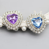 26mm Acrylic Heart Rhinestones DIY Wedding Accessories