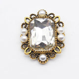 24x30mm Rectangular Crystal Rhinestone Jewelry Embellishment
