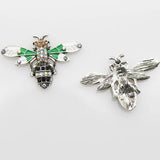 2pcs Bee Alloy Jewelry DIY Birthday Decoration Accessories