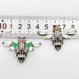 2pcs Bee Alloy Jewelry DIY Birthday Decoration Accessories
