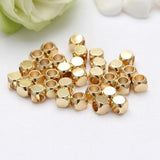 20pcs 2-5mm 14K Gold Cube Square Beads for DIY Jewelry Making