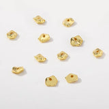 7pcs/lot 18K Plated Spacer Beads For DIY Necklace Jewelry Making