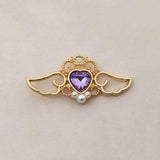5pcs 19*40mm Love Wings Craft Scrapbooking DIY Jewelry Decoration