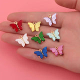 10pcs Animal Butterfly Charm Acrylic DIY Earrings Necklace Pendant