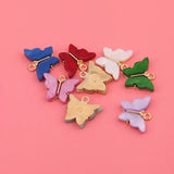 10pcs Animal Butterfly Charm Acrylic DIY Earrings Necklace Pendant