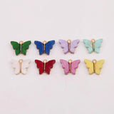10pcs Animal Butterfly Charm Acrylic DIY Earrings Necklace Pendant