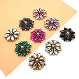 42mm Rhinestone Decorative Button Jewelry Accessories