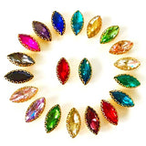 22 pcs Horse Shape Crystal Rhinestones Wedding Decor Accessory