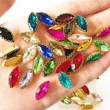 22 pcs Horse Shape Crystal Rhinestones Wedding Decor Accessory
