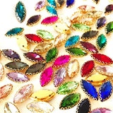 22 pcs Horse Shape Crystal Rhinestones Wedding Decor Accessory