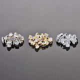 50Pcs Silicone Heart Shaped Earring Backs Replacements