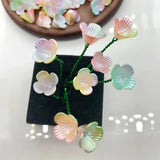 100 PCS Acrylic Flower Bead Caps DIY Jewelry Accessories