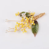 20 PCS Acrylic Flower Bead Caps DIY Jewelry Component