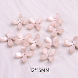 20 PCS Acrylic Flower Bead Caps DIY Jewelry Component