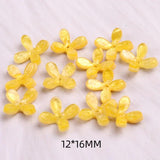 20 PCS Acrylic Flower Bead Caps DIY Jewelry Component