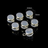 10 PCS 6.5mm Silicone Earrings Accessories Earplugs Pendant Earring Back Stopper