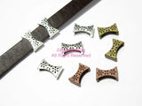 10x2mm Leather Slider Bar for 10mm Flat Leather, Wintersweet Spot