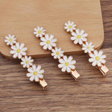 10 PCS 41*38mm Flowers Hair Clip Gold/Silver Plated DIY Hair Accessories