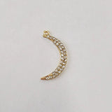 10pcs Moon Pendant Charm For DIY Jewelry Making