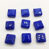 20Pcs 14MM Faceted Crystal Cube Beads for DIY Jewelry Making